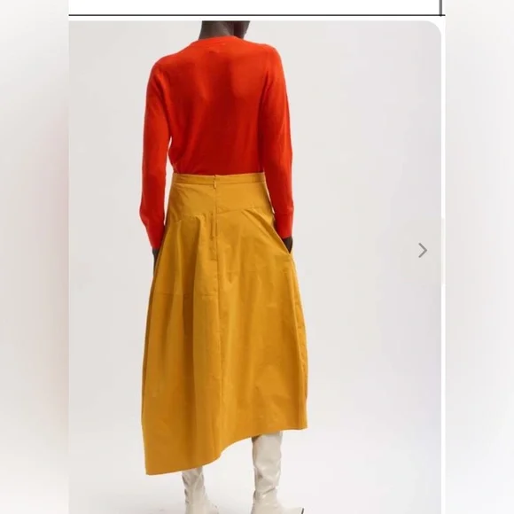 Tibi Asymmetrical Balloon Skirt Sz 8, NWT - Picture 2 of 7